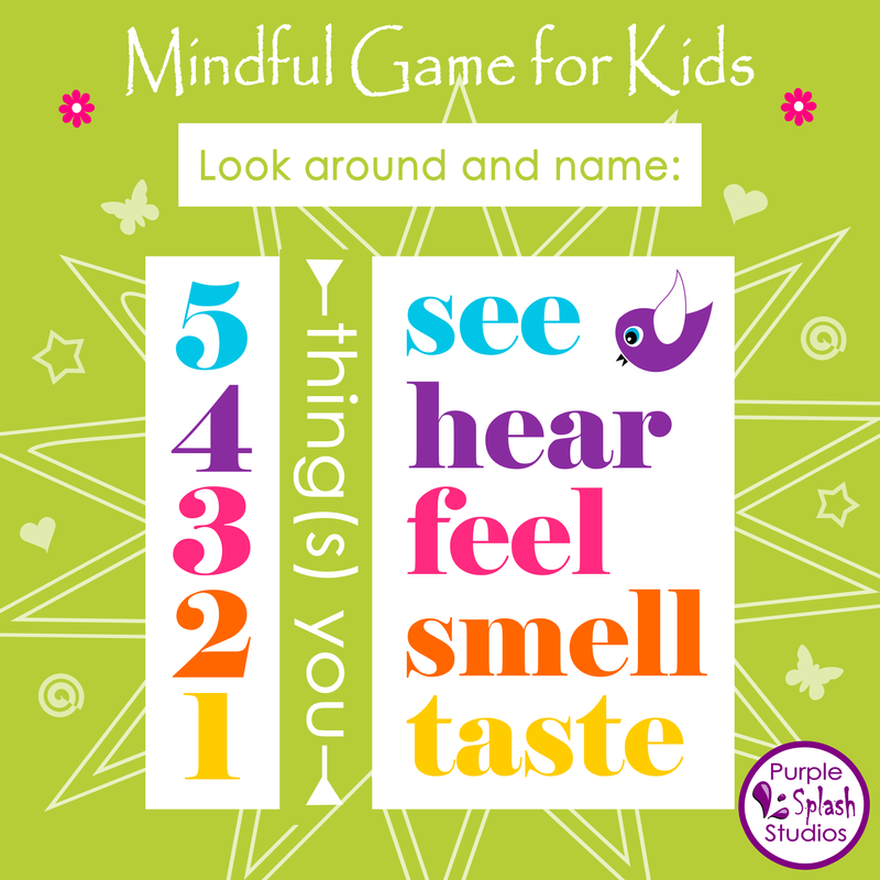 Free Printable for Families or Kids: Mindful Game 